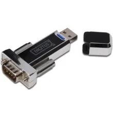 Кабель для передачі даних Digitus USB to COM M RS232 black (DA-70155-1)