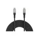 Дата кабель USB-C to USB-C 0.5m USB4 240W 8K60Hz 40Gbps Cablexpert (CCBP-USB4-CMCM240-0.5M)