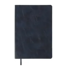 Книга записна Buromax BELLAGIO, А5, 96 аркушів, клітинка, синій (BM.295118-02)