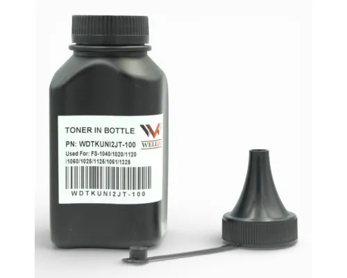 Тонер Kyocera TK-1110/1120, TOMOEGAWA, 100г Welldo (WDTKUNI2JT-100)