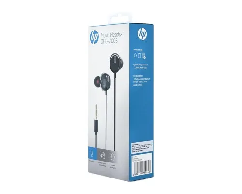 Навушники HP DHE-7003 Volume Control Black (DHE-7003)