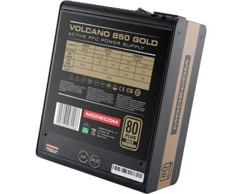 Блок живлення Modecom 850W (ZAS-MC92-SM-850-ATX-VOLCA)