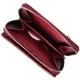 Гаманець ST Leather З натуральної шкіри Бордовий (22551)