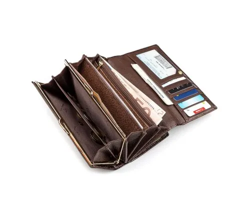 Гаманець ST Leather Коричневий (18431)