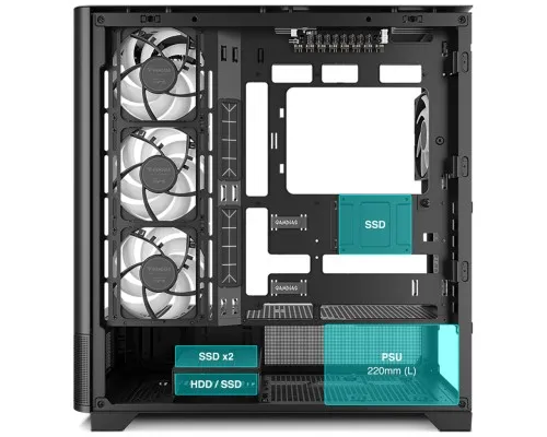 Корпус для ПК Gamdias ATLAS P2 CG (4711514501025)