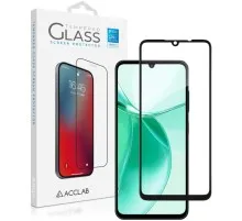 Скло захисне ACCLAB Full Glue ZTE Blade A35 Black (1283126598845)