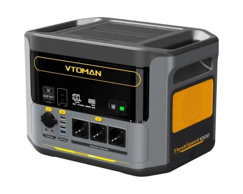 Зарядна станція Vtoman FlashSpeed 1000 PB-85 1000W 828Wh (FlashSpeed 1000)