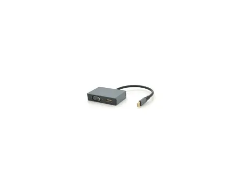 Концентратор Voltronic USB-C 2-in-1 HDMI + VGA 0.23m silver (YT-HTC2in1)