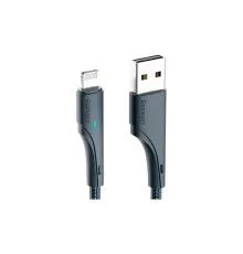 Дата кабель USB 2.0 AM to Lightning 1.0m 2.4A black Essager (EXCL-LS01)