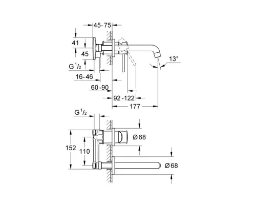 Змішувач Grohe 2029200C (CV032455)