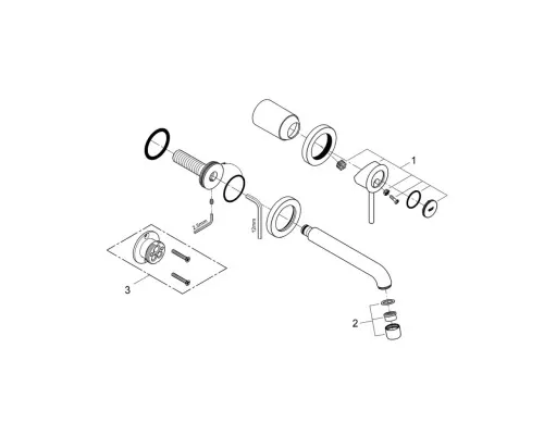 Змішувач Grohe 2029200C (CV032455)