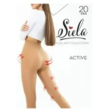 Колготи Siela Collant Active 20 Den Caramel - 6XL (4823116903210)
