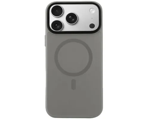 Чохол до мобільного телефона BeCover FIBRA ArcLine MagSafe Apple iPhone 17 Pro Gray (715384)