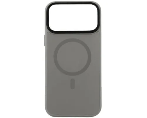 Чохол до мобільного телефона BeCover FIBRA ArcLine MagSafe Apple iPhone 17 Pro Gray (715384)