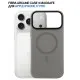 Чохол до мобільного телефона BeCover FIBRA ArcLine MagSafe Apple iPhone 17 Pro Gray (715384)