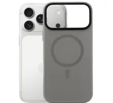 Чохол до мобільного телефона BeCover FIBRA ArcLine MagSafe Apple iPhone 17 Pro Gray (715384)