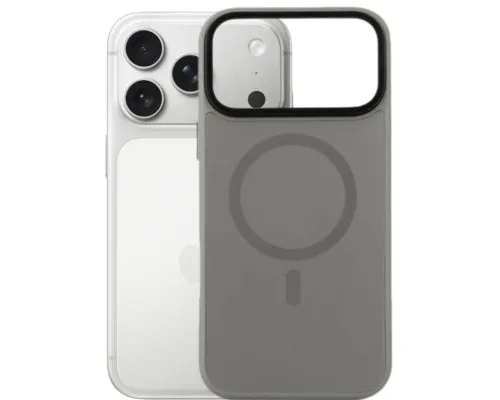 Чохол до мобільного телефона BeCover FIBRA ArcLine MagSafe Apple iPhone 17 Pro Gray (715384)