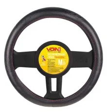 Чохол на руль VITOL M чорн (VLOD-L941 BK/RD M)