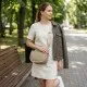 Сумка Vintage З натуральної шкіри Бежева (22907)