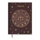 Тижневик Buromax недатований поліграфічний ZODIAK, A5, св. коричневий, 336 сторінок (BM.20670-18)