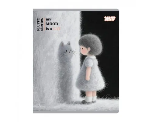 Зошит Yes My mood is a cat А5 12 аркушів клітинка (768604)