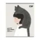 Зошит Yes My mood is a cat А5 12 аркушів клітинка (768604)
