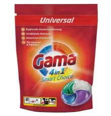 Капсули для прання Gama 4 in 1 Universal 18 шт. (8435495826965/8435495836667)