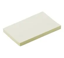 Папір для нотаток Buromax with adhesive layer 51х76мм, 100sheets, yellow (BM.2311-01)