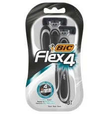 Бритва Bic Flex 4 3 шт. (3086123220614)
