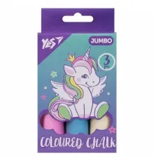 Крейда Yes кольорова Glamour 3 шт JUMBO (400495)
