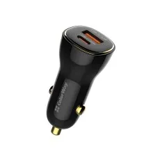 Зарядний пристрій ColorWay PowerDelivery PPS USB (USB-A + USB-C) (60W) Black (CW-CHA046PD-BK)