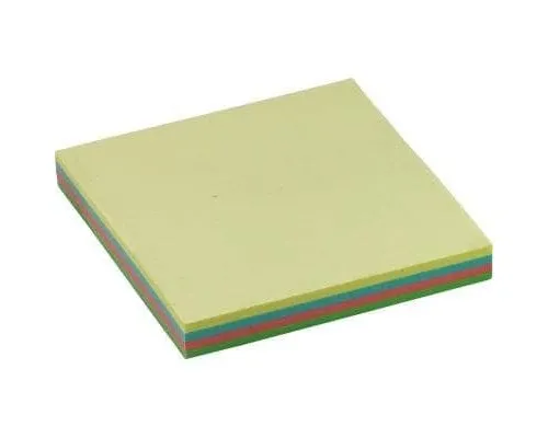 Папір для нотаток Buromax with adhesive layer 76х76мм, 100sheets, pastel colors mix (BM.2312-10)