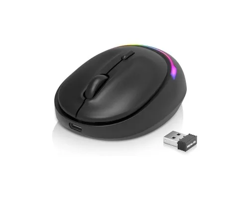 Мишка REAL-EL RM-440W Wireless/Bluetooth Black (EL123200045)