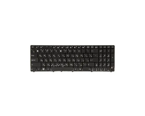 Клавіатура ноутбука PowerPlant ASUS K50,K50A,K50I черный,черный (KB311286)