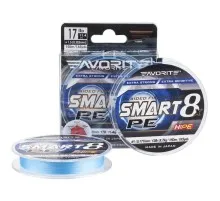 Шнур Favorite Smart PE 8x 150м 2.0/0.242mm 25lb/13.8kg Sky Blue (1693.10.76)