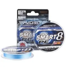 Шнур Favorite Smart PE 8x 150м 2.0/0.242mm 25lb/13.8kg Sky Blue (1693.10.76)