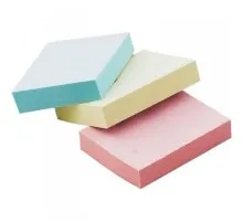 Папір для нотаток Buromax with adhesive layer 38х51мм, 3*100sheets, colors mix,blister (BM.2319-99)