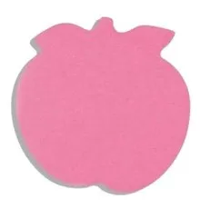 Папір для нотаток Buromax with adhesive layer "Apple", 50 sheets, NEON colors mix (BM.2360-99)