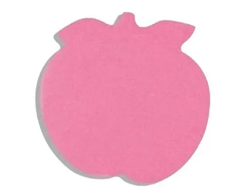 Папір для нотаток Buromax with adhesive layer "Apple", 50 sheets, NEON colors mix (BM.2360-99)