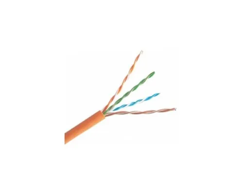 Кабель мережевий OK-Net UTP cat.5E 305m негорючий (U/UTP-cat.5E LSFROH) (КПВнг-HF-ВП(350) 4*2*0,51)
