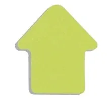Папір для нотаток Buromax with adhesive layer "Arrow", 50 sheets, NEON colors mix (BM.2366-99)