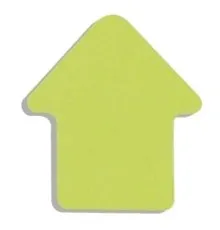 Папір для нотаток Buromax with adhesive layer "Arrow", 50 sheets, NEON colors mix (BM.2366-99)