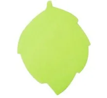 Папір для нотаток Buromax with adhesive layer "Leaf", 50 sheets, NEON colors mix (BM.2367-99)