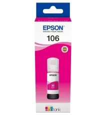 Контейнер з чорнилом Epson 106 magenta (C13T00R340)