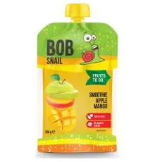 Дитяче пюре Bob Snail Равлик Боб Смузі Яблуко-Манго 200 г (4820219347033)