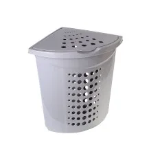 Кошик для білизни Алеана Кутовий Какао 45 л (алн 122051/какао)