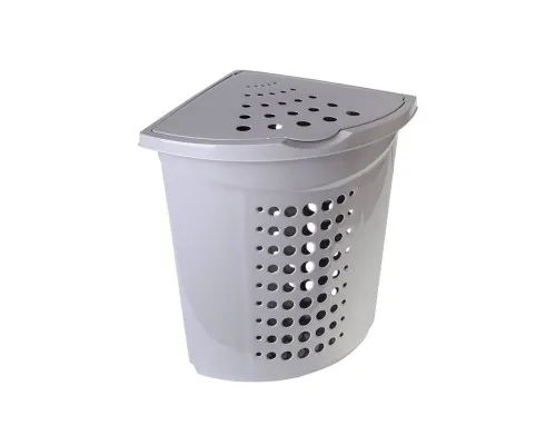 Кошик для білизни Алеана Кутовий Какао 45 л (алн 122051/какао)