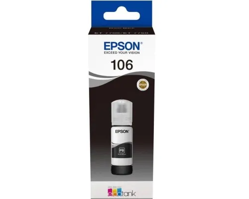 Контейнер з чорнилом Epson 106 black (C13T00R140)