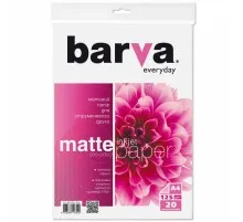 Фотопапір Barva A4 Everyday Matte 125г, 20л (IP-AE125-316)