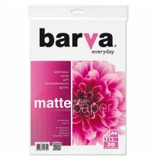 Фотопапір Barva A4 Everyday Matte 125г, 20л (IP-AE125-316)